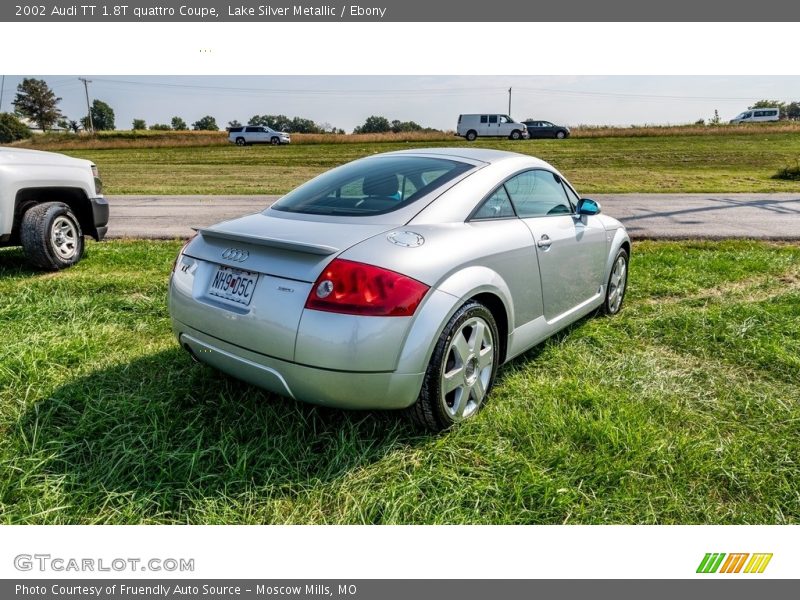 Lake Silver Metallic / Ebony 2002 Audi TT 1.8T quattro Coupe