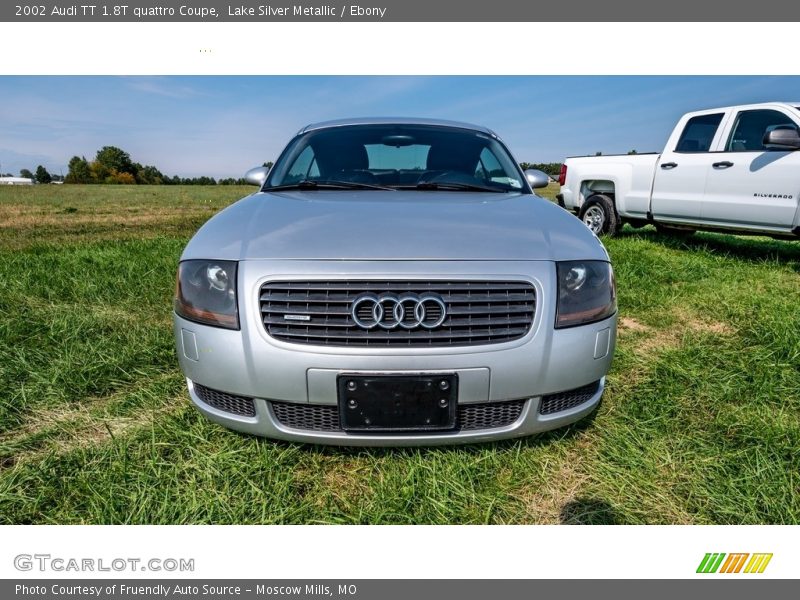 Lake Silver Metallic / Ebony 2002 Audi TT 1.8T quattro Coupe