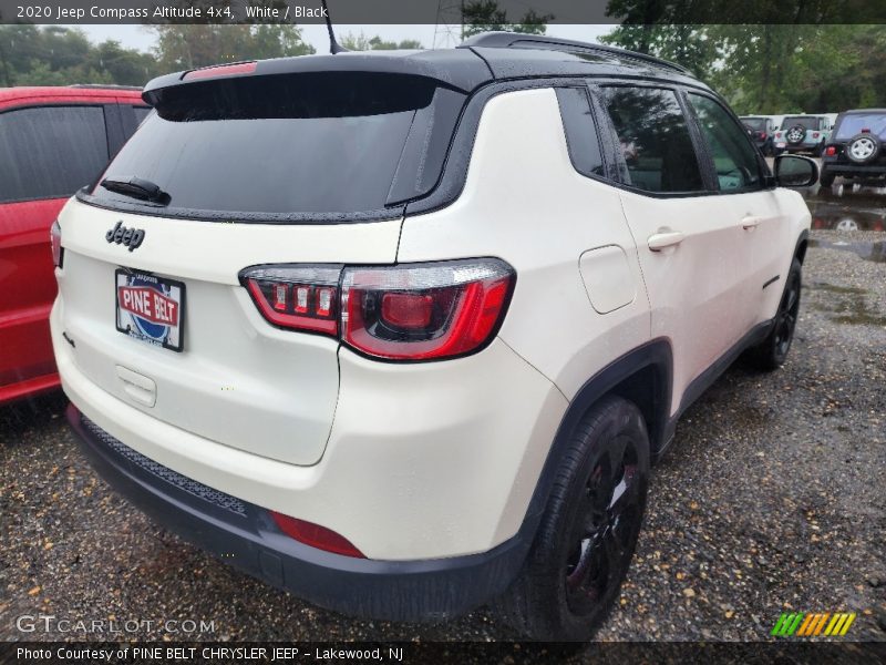 White / Black 2020 Jeep Compass Altitude 4x4