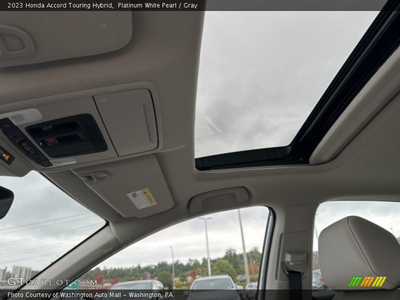 Sunroof of 2023 Accord Touring Hybrid