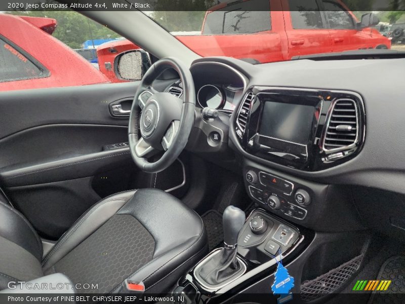 White / Black 2020 Jeep Compass Altitude 4x4