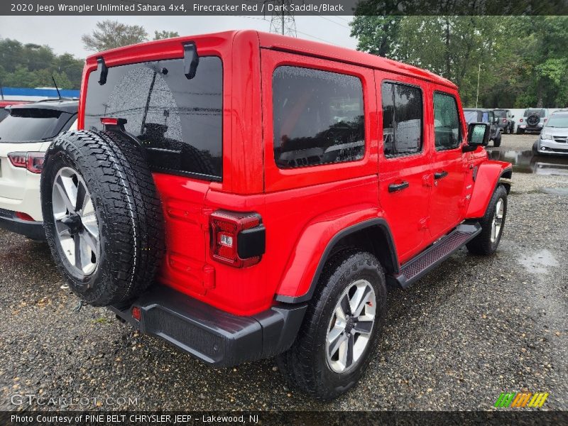 Firecracker Red / Dark Saddle/Black 2020 Jeep Wrangler Unlimited Sahara 4x4