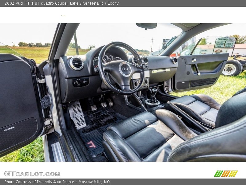  2002 TT 1.8T quattro Coupe Ebony Interior