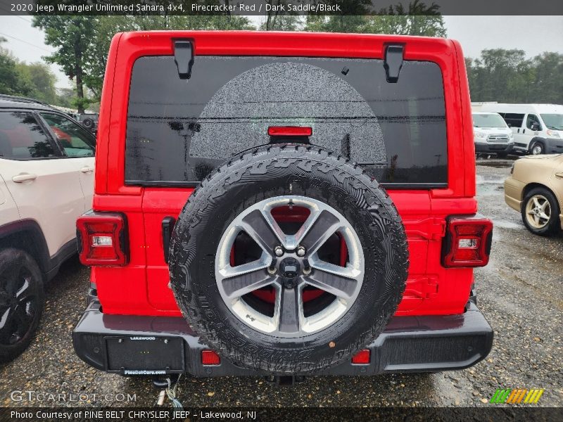 Firecracker Red / Dark Saddle/Black 2020 Jeep Wrangler Unlimited Sahara 4x4