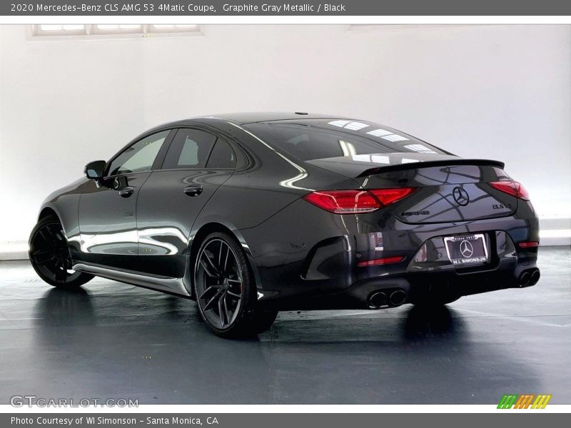Graphite Gray Metallic / Black 2020 Mercedes-Benz CLS AMG 53 4Matic Coupe