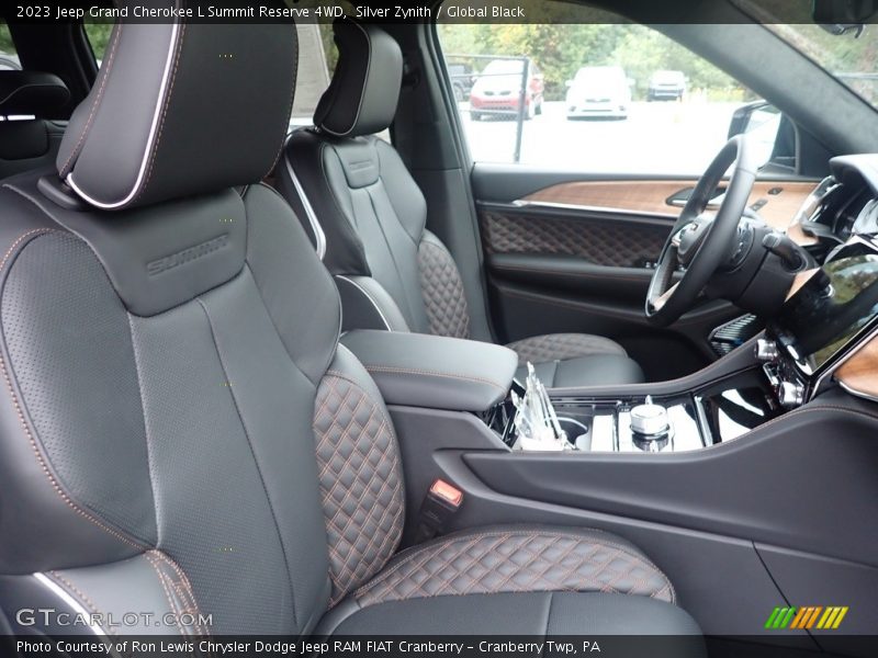 Front Seat of 2023 Grand Cherokee L Summit Reserve 4WD