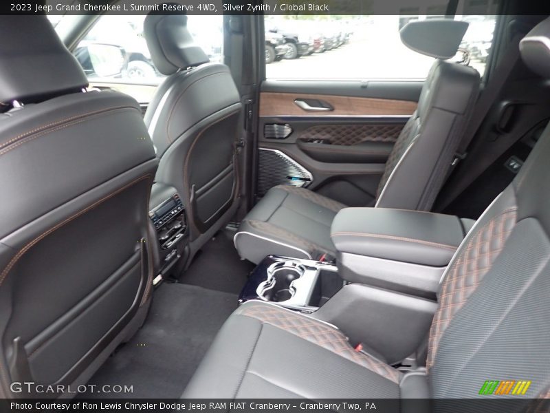 Rear Seat of 2023 Grand Cherokee L Summit Reserve 4WD