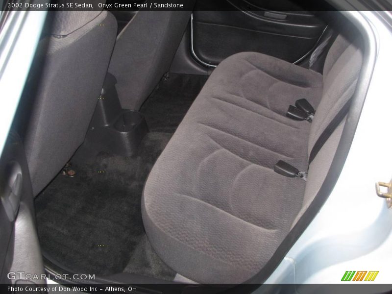 Onyx Green Pearl / Sandstone 2002 Dodge Stratus SE Sedan