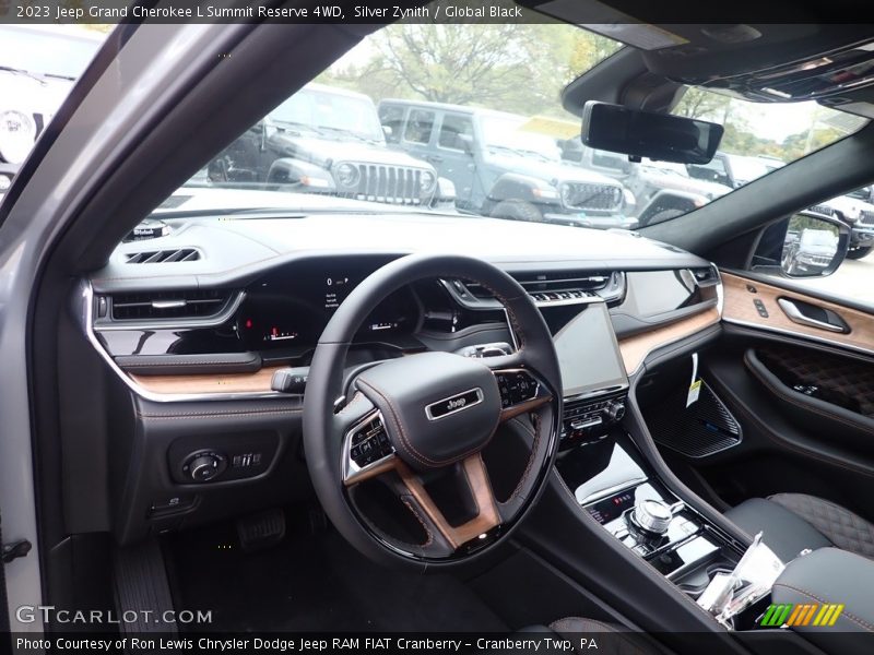 Dashboard of 2023 Grand Cherokee L Summit Reserve 4WD