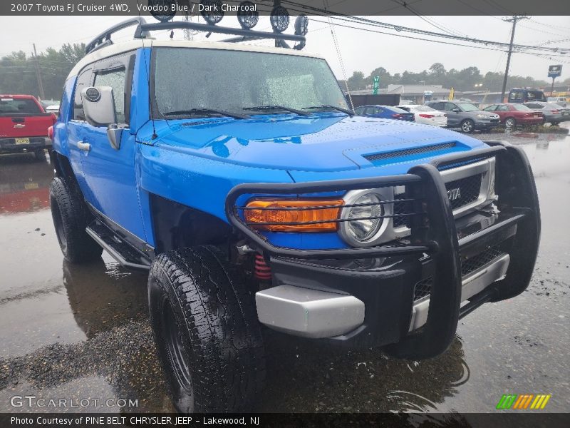 Voodoo Blue / Dark Charcoal 2007 Toyota FJ Cruiser 4WD