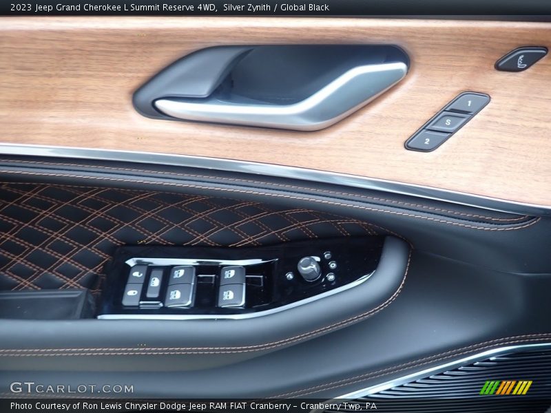 Door Panel of 2023 Grand Cherokee L Summit Reserve 4WD