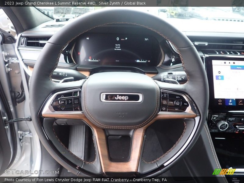  2023 Grand Cherokee L Summit Reserve 4WD Steering Wheel