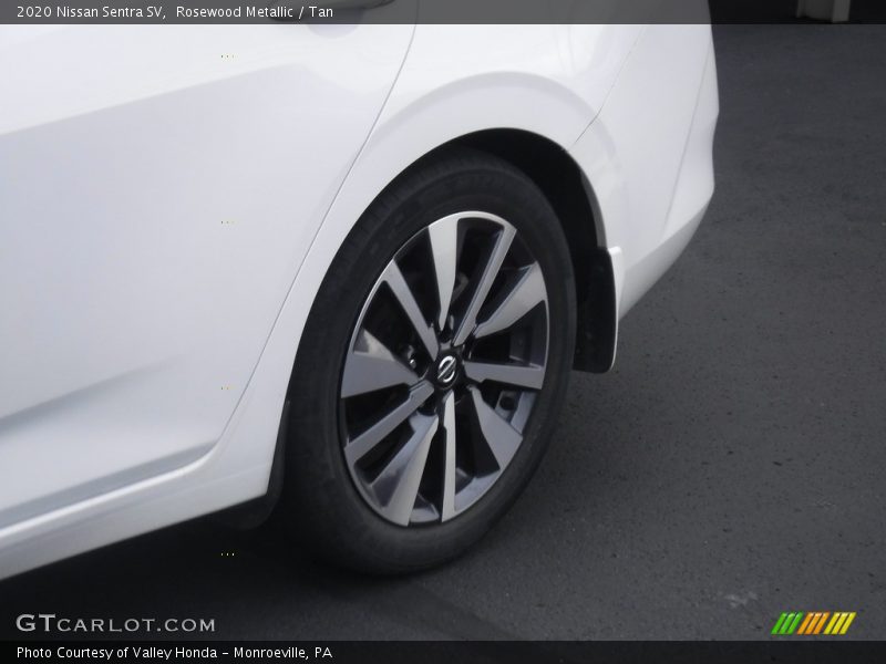 Rosewood Metallic / Tan 2020 Nissan Sentra SV
