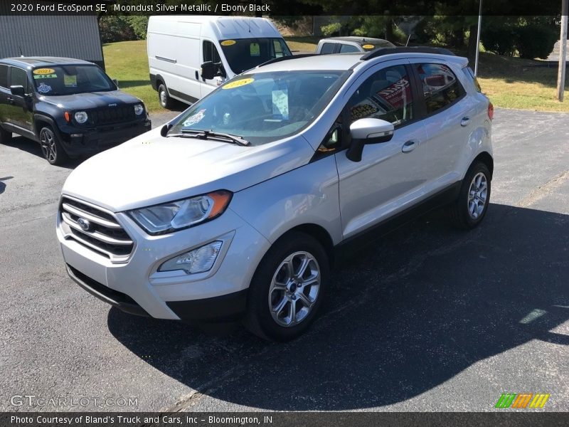 Moondust Silver Metallic / Ebony Black 2020 Ford EcoSport SE