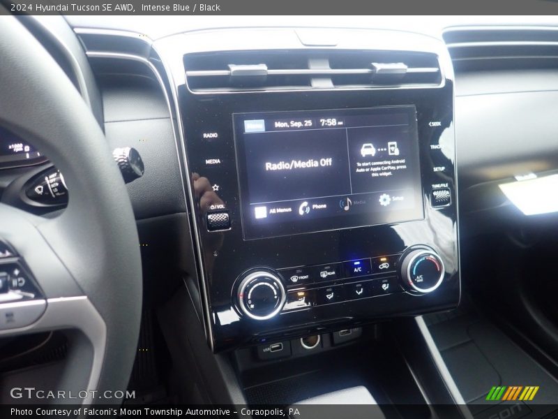 Intense Blue / Black 2024 Hyundai Tucson SE AWD