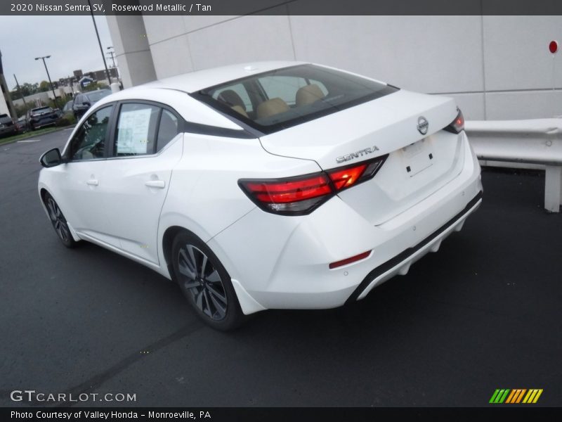  2020 Sentra SV Rosewood Metallic
