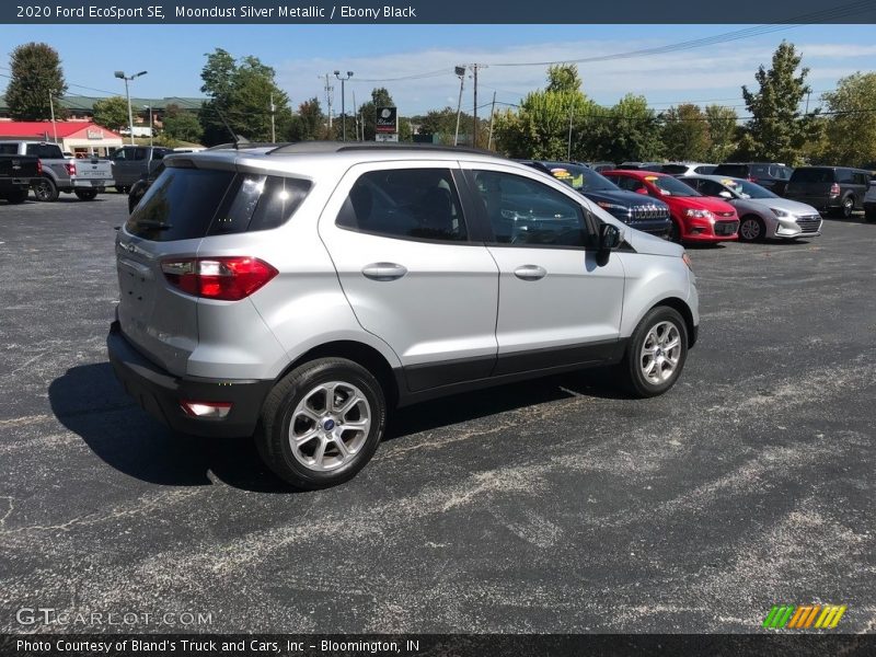 Moondust Silver Metallic / Ebony Black 2020 Ford EcoSport SE
