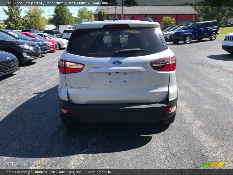 Moondust Silver Metallic / Ebony Black 2020 Ford EcoSport SE