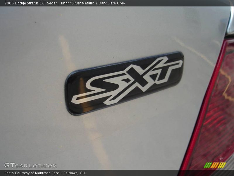 Bright Silver Metallic / Dark Slate Grey 2006 Dodge Stratus SXT Sedan