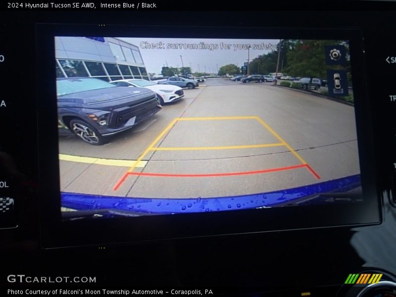 Intense Blue / Black 2024 Hyundai Tucson SE AWD