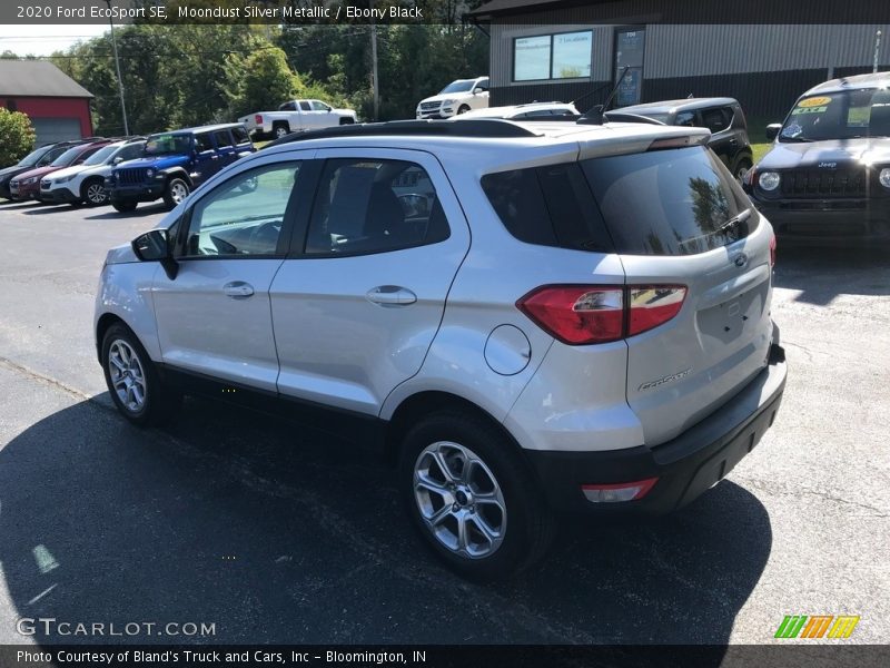 Moondust Silver Metallic / Ebony Black 2020 Ford EcoSport SE
