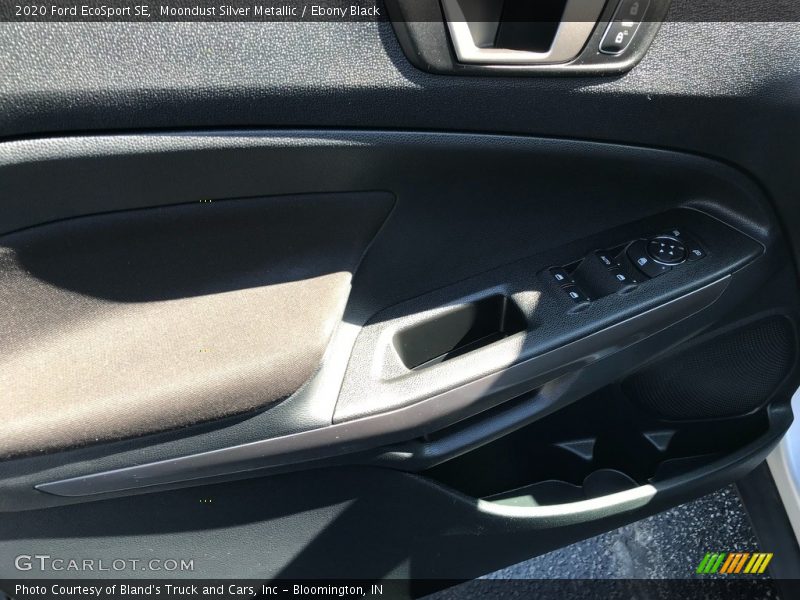 Moondust Silver Metallic / Ebony Black 2020 Ford EcoSport SE