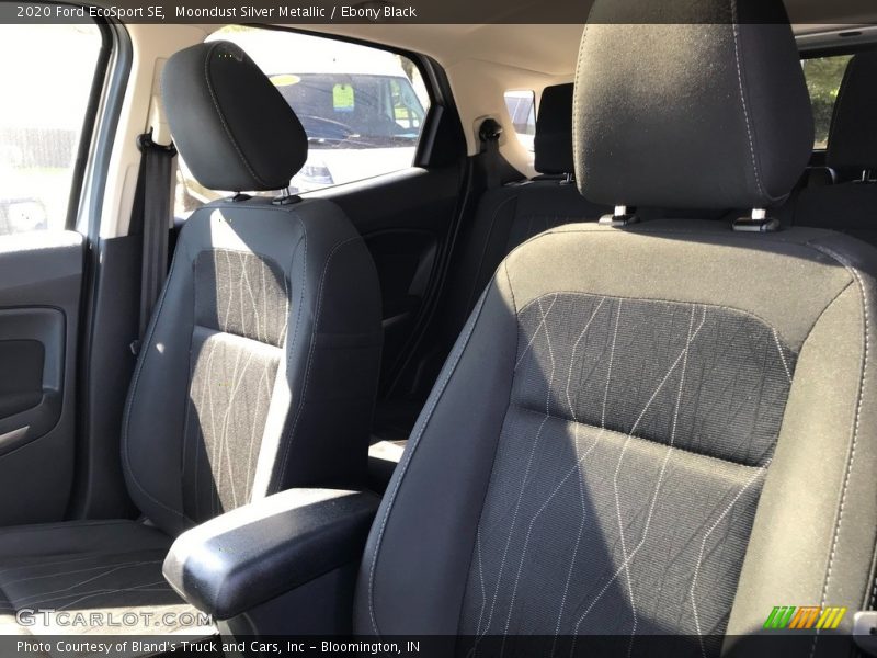 Moondust Silver Metallic / Ebony Black 2020 Ford EcoSport SE