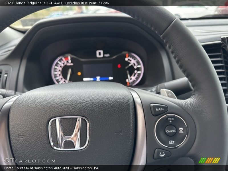  2023 Ridgeline RTL-E AWD Steering Wheel