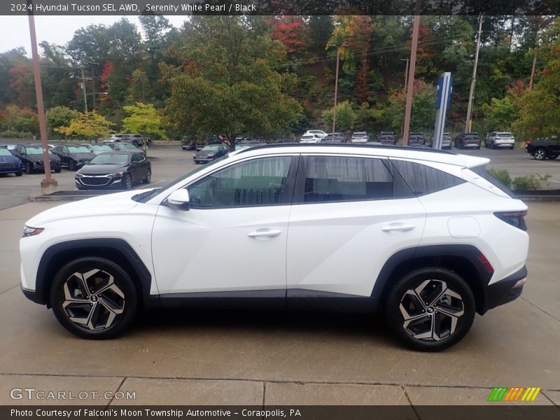  2024 Tucson SEL AWD Serenity White Pearl