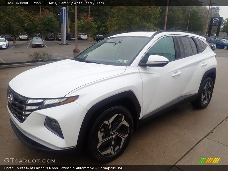 Front 3/4 View of 2024 Tucson SEL AWD