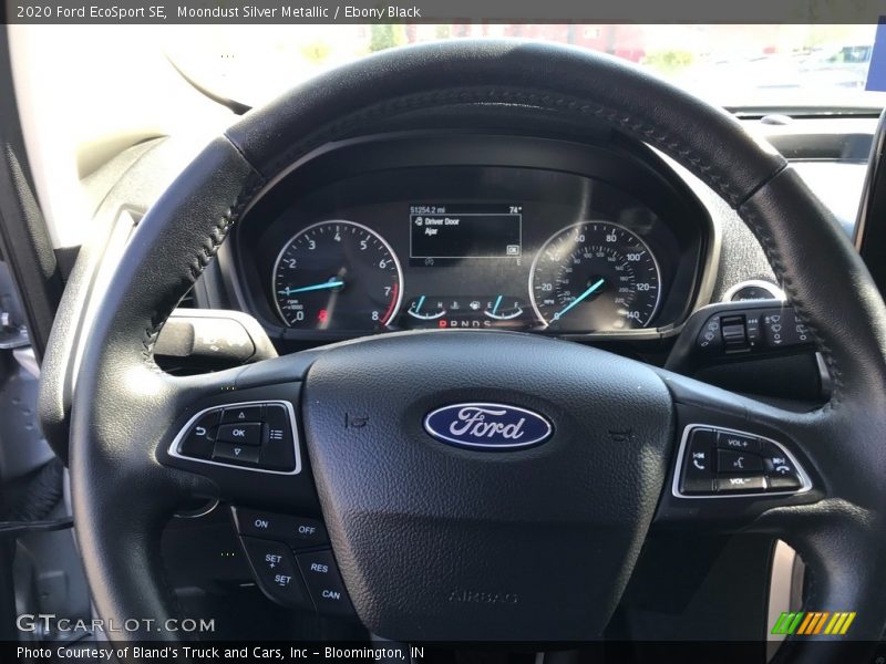  2020 EcoSport SE Steering Wheel