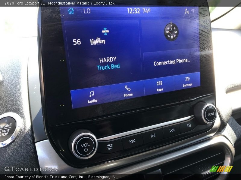 Moondust Silver Metallic / Ebony Black 2020 Ford EcoSport SE