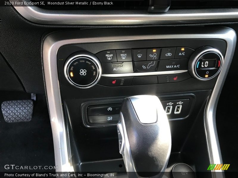 Moondust Silver Metallic / Ebony Black 2020 Ford EcoSport SE