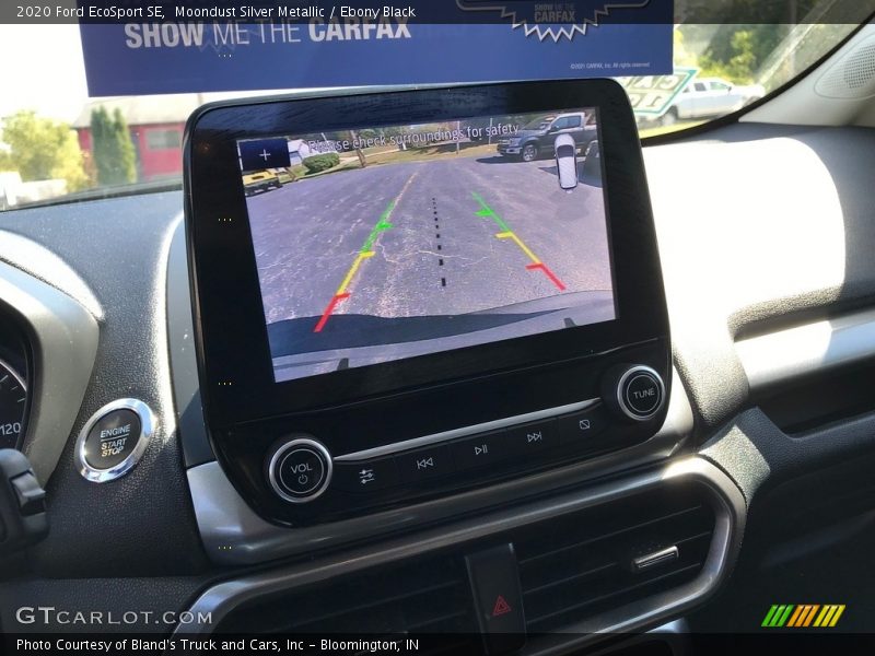 Moondust Silver Metallic / Ebony Black 2020 Ford EcoSport SE