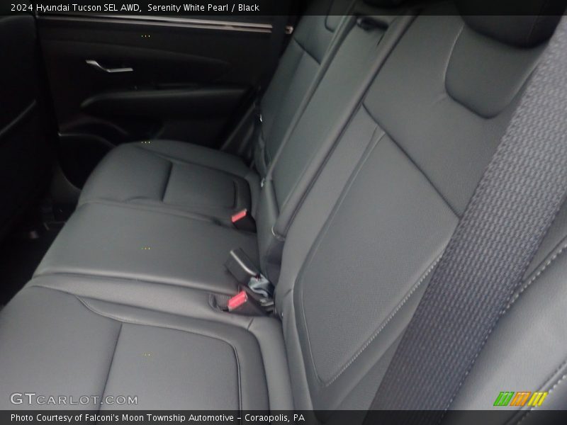 Rear Seat of 2024 Tucson SEL AWD