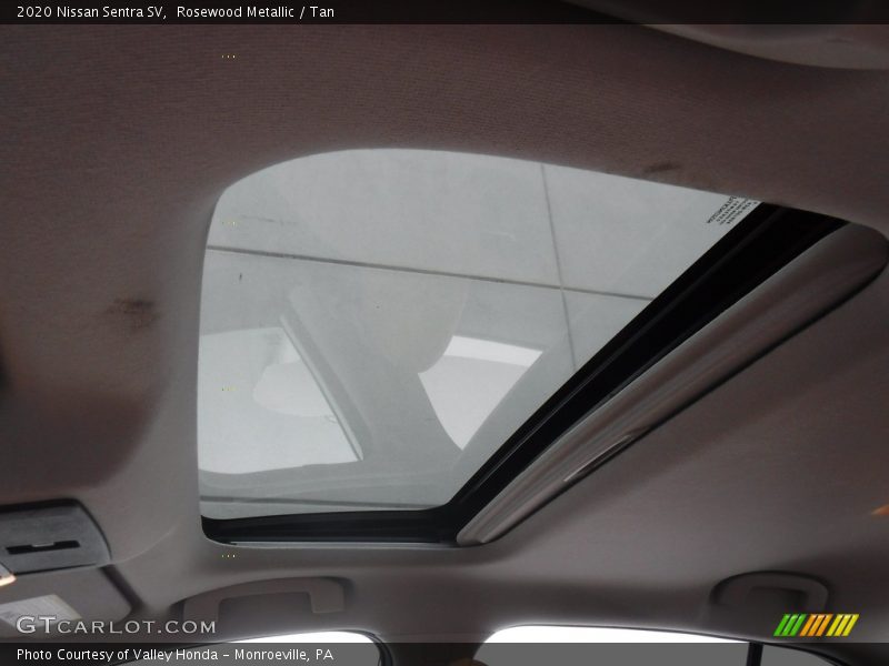 Rosewood Metallic / Tan 2020 Nissan Sentra SV