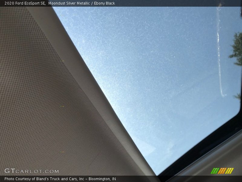 Moondust Silver Metallic / Ebony Black 2020 Ford EcoSport SE