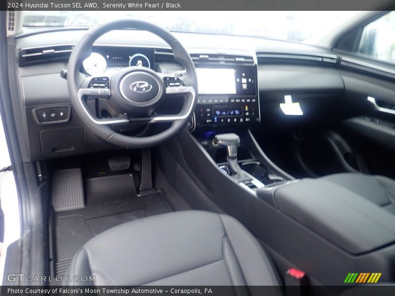 Black Interior - 2024 Tucson SEL AWD 