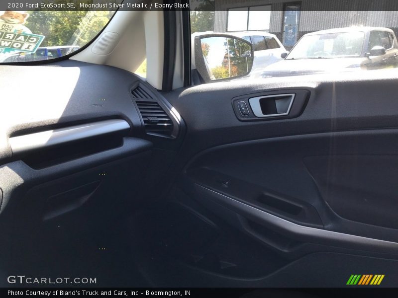 Moondust Silver Metallic / Ebony Black 2020 Ford EcoSport SE