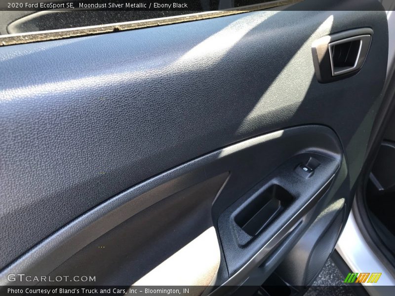 Moondust Silver Metallic / Ebony Black 2020 Ford EcoSport SE