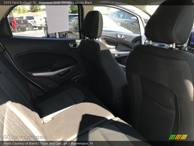 Moondust Silver Metallic / Ebony Black 2020 Ford EcoSport SE