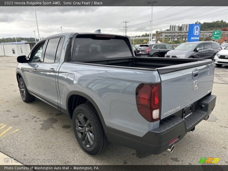 Sonic Gray Pearl / Black 2023 Honda Ridgeline Sport AWD