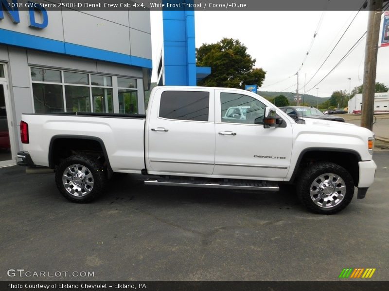  2018 Sierra 2500HD Denali Crew Cab 4x4 White Frost Tricoat