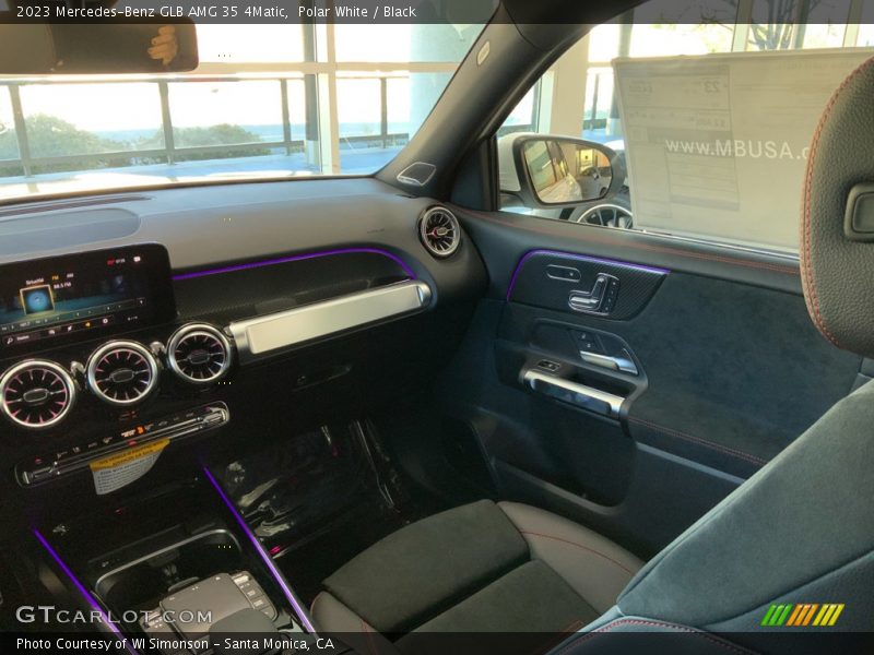 Dashboard of 2023 GLB AMG 35 4Matic