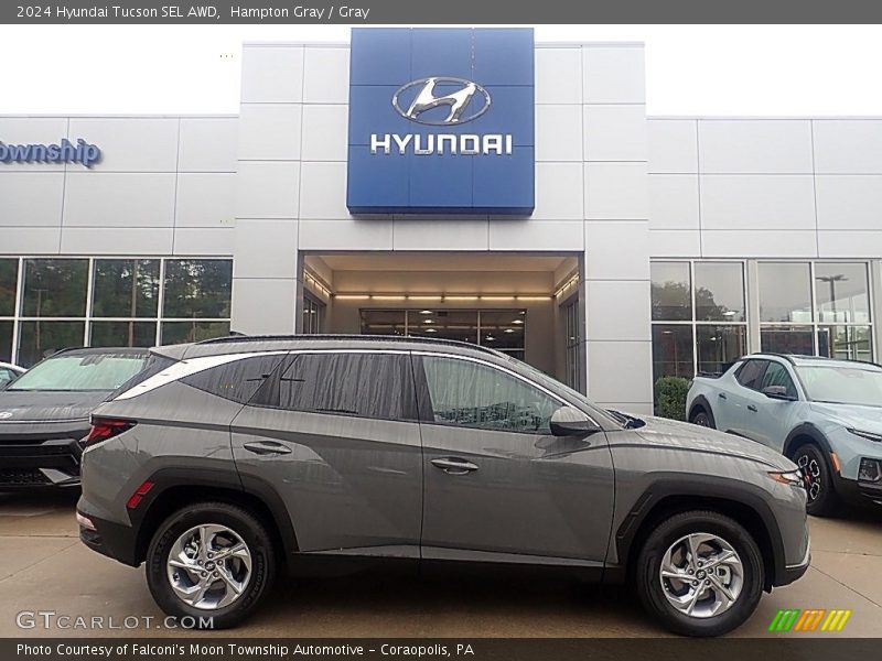 Hampton Gray / Gray 2024 Hyundai Tucson SEL AWD