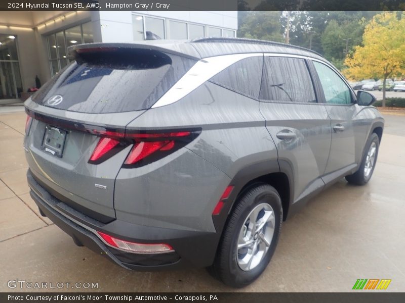 Hampton Gray / Gray 2024 Hyundai Tucson SEL AWD