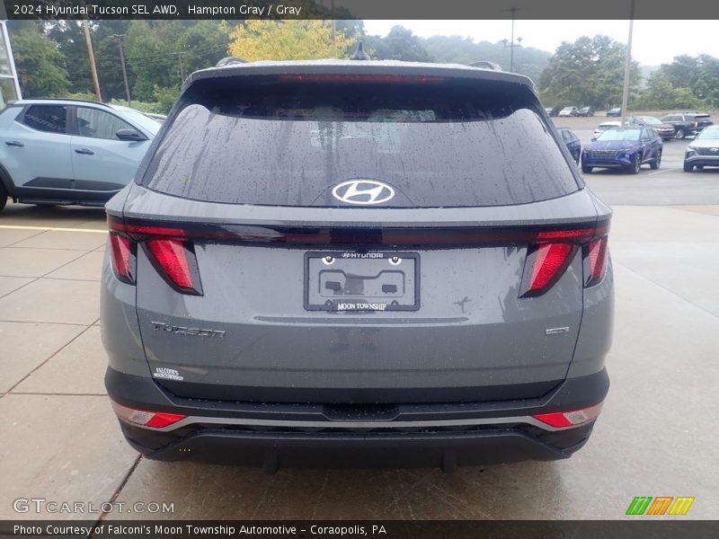 Hampton Gray / Gray 2024 Hyundai Tucson SEL AWD