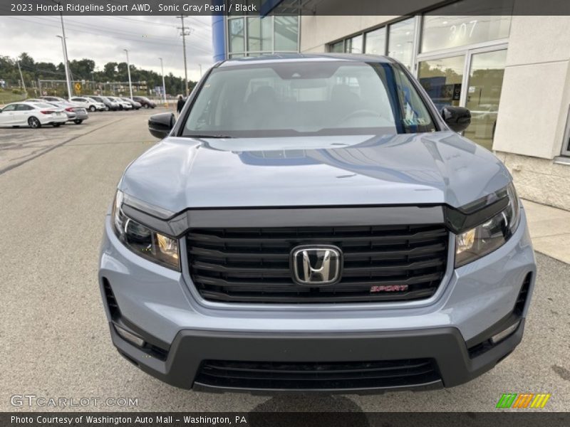 Sonic Gray Pearl / Black 2023 Honda Ridgeline Sport AWD