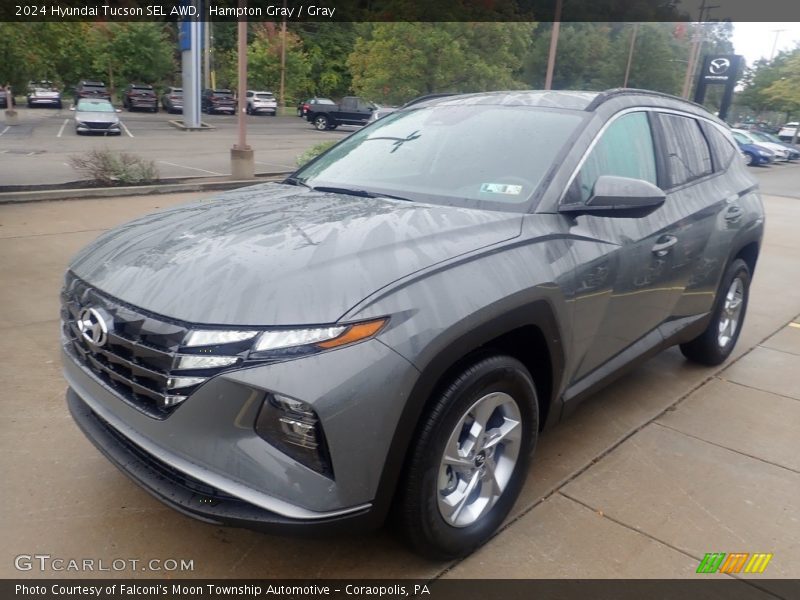 Hampton Gray / Gray 2024 Hyundai Tucson SEL AWD