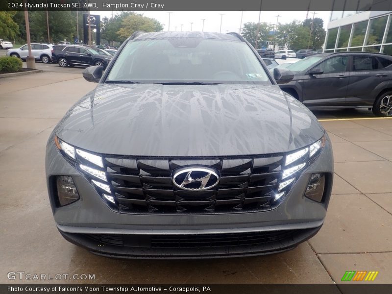 Hampton Gray / Gray 2024 Hyundai Tucson SEL AWD